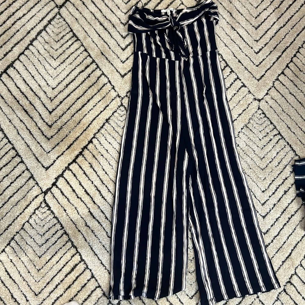Strapless jumpsuit